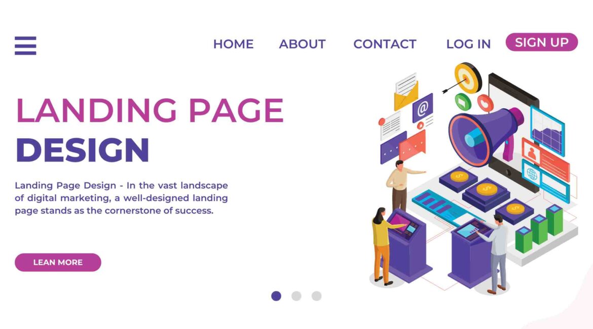 landing page design