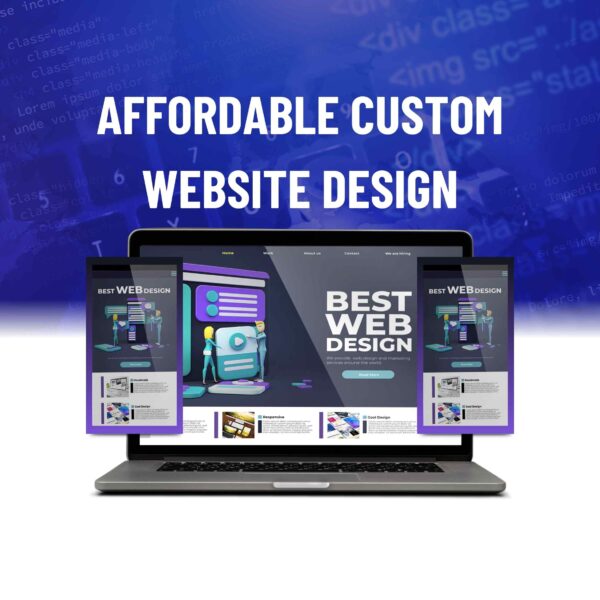 affordable custom website design